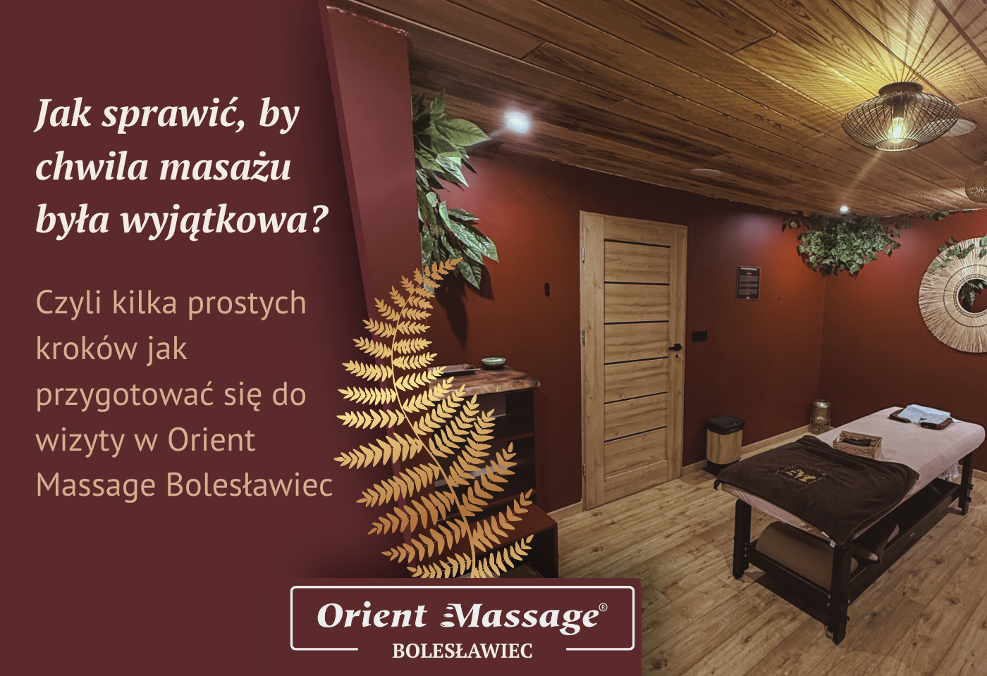 Post na Facebooku Orient Massage