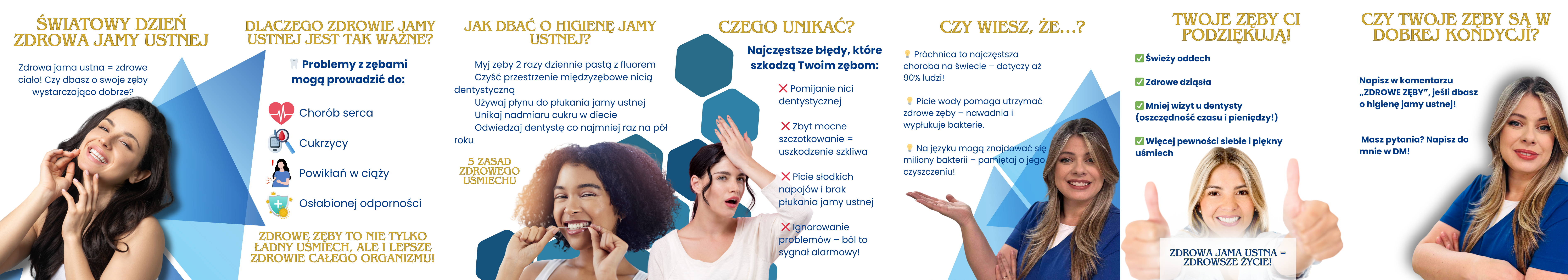 Karuzela na Instagramie gabinetu DentUla