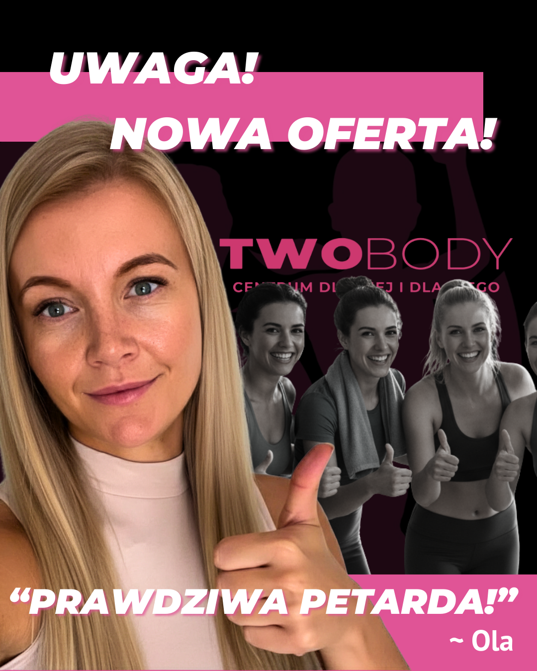 Post na Instagramie Two Body Centrum Fitness