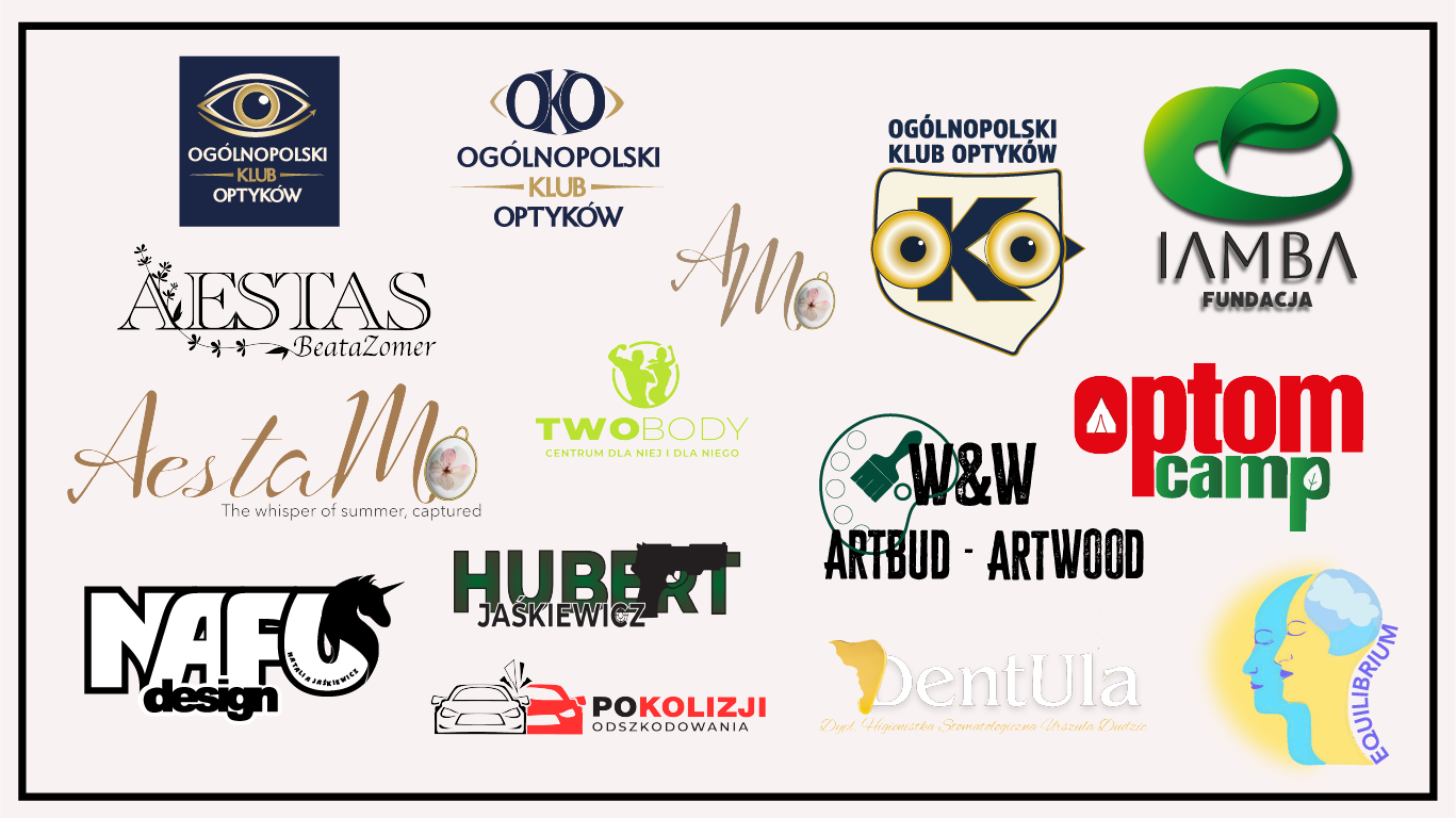 Wybrane projekty logotypów i znaków graficznych